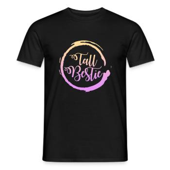 Beste Freunde passende Shirts tall Bestie und - Männer T-Shirt - Schwarz - Vorne - AI Model Male 178 light (178cm)