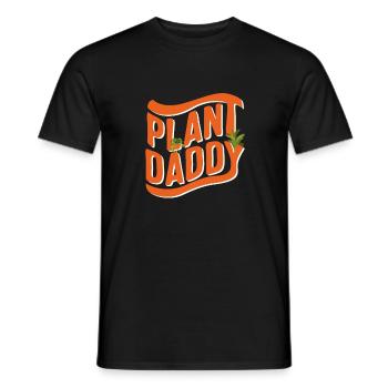 Plant Daddy Shirt, Plant Lover Dad Geschenk, - Männer T-Shirt - Schwarz - Vorne - AI Model Male 178 light (178cm)