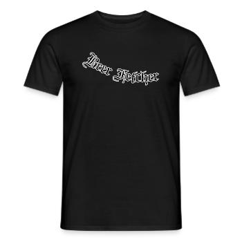 Beer fetcher - Men's T-Shirt - black - Front - AI Model Male 178 light (178cm)