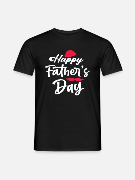 Fars dag - Mænd T-shirt - sort