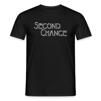 Second Chance - Männer T-Shirt - Schwarz - Vorne - AI Model Male 178 light (178cm)