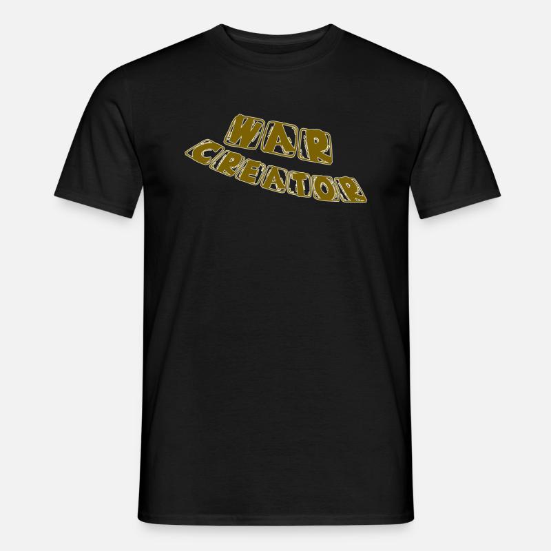 War creator - Männer T-Shirt - Schwarz