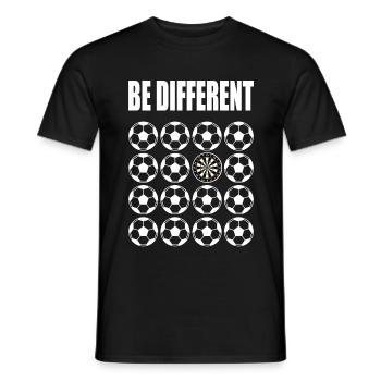 Darts Dart Dartboard - Männer T-Shirt - Schwarz - Vorne - AI Model Male 178 light (178cm)