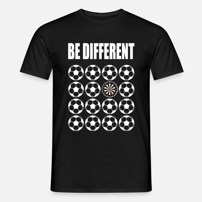 Jeu de fléchettes fléchettes - T-shirt homme - noir