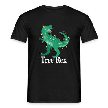Motif de Noël amusant pour Noël - T-shirt homme - noir - Devant - AI Model Male 178 light (178cm)