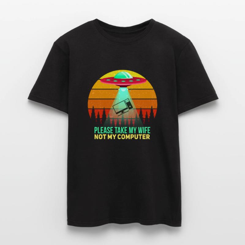 Witziger Zocker Programmierer Spruch Männer T-Shirt