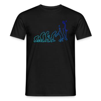 Paddle Racket Paddle Court Paddeltennis Schlägersp - Männer T-Shirt - Schwarz - Vorne - AI Model Male 178 light (178cm)