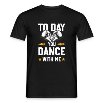 Boxen Boxing - Men's T-Shirt - black - Front - AI Model Male 178 light (178cm)