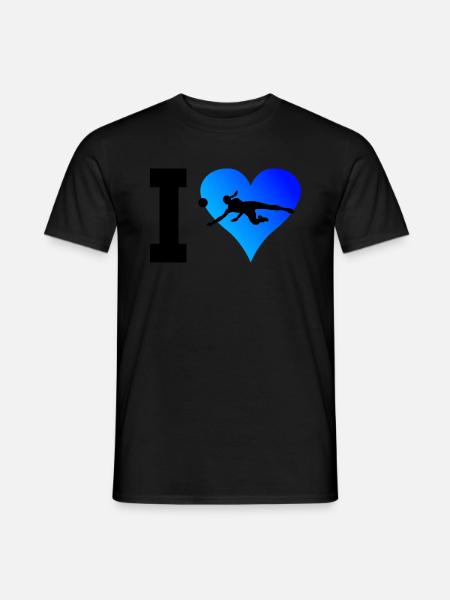 Volleyballer Herren Damen Volleyball Volleyballspi - Männer T-Shirt - Schwarz