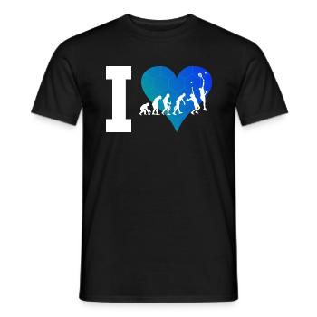 Paddle Court Paddeltennis Paddle Paddle Tennis - Men's T-Shirt - black - Front - AI Model Male 178 light (178cm)