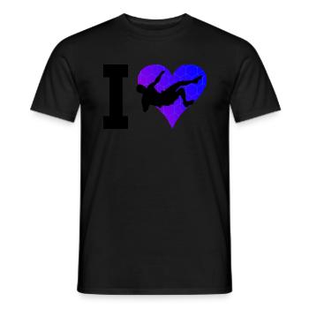 Klettern Boulder Bouldern Escalade de bloc - T-shirt homme - noir - Devant - AI Model Male 178 light (178cm)