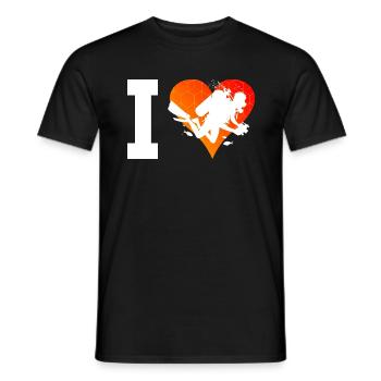 Tauchen Free Dive Scuba Tauchen Diver Diving - T-shirt homme - noir - Devant - AI Model Male 178 light (178cm)