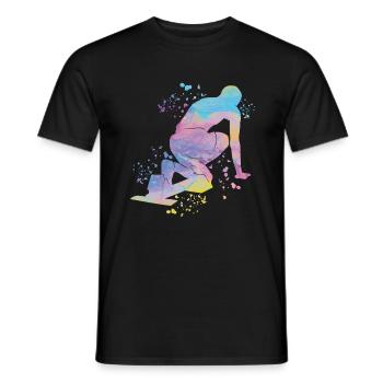 Sprinter Colorsplash Sprintender Sprint - T-shirt homme - noir - Devant - AI Model Male 178 light (178cm)