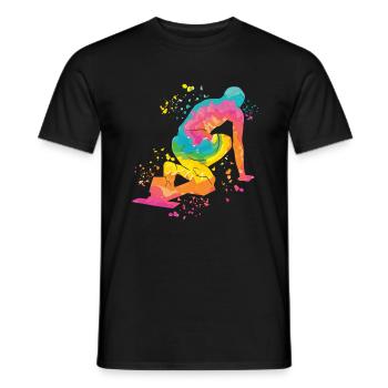 Sprinter Colorsplash Sprintender Sprint - T-shirt homme - noir - Devant - AI Model Male 178 light (178cm)