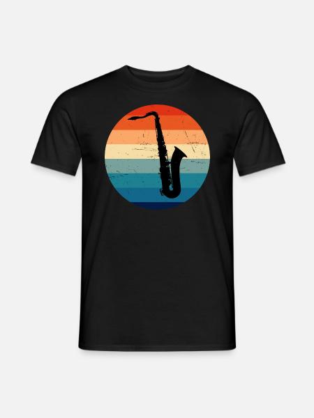 Saxophone Saxophone Homme Saxophone - T-shirt homme - noir