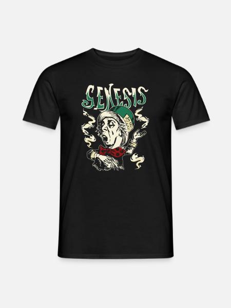 Genesis Madl Hatter Bild - Männer T-Shirt - Schwarz