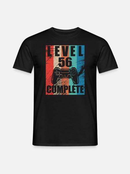 Level 56 complete - Men's T-Shirt - black