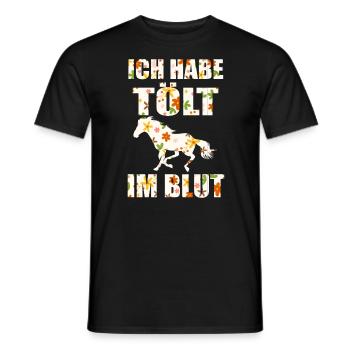 Isländer Islandpferd Islandpferde Geschenk - T-shirt homme - noir - Devant - AI Model Male 178 light (178cm)