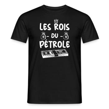 Pétrole - Les Rois Du Pétrole - T-shirt homme - noir - Devant - AI Model Male 178 light (178cm)