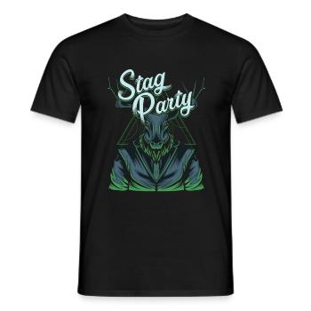Team Bräutigam Stag Party JGA - Männer T-Shirt - Schwarz - Vorne - AI Model Male 178 light (178cm)