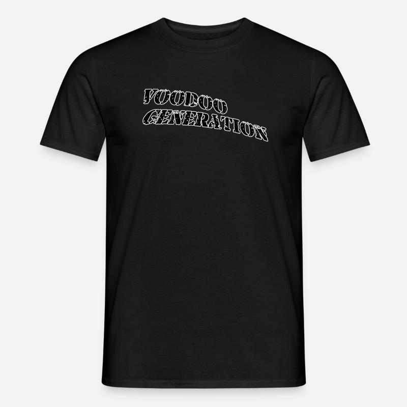 Voodoo generation - Männer T-Shirt - Schwarz