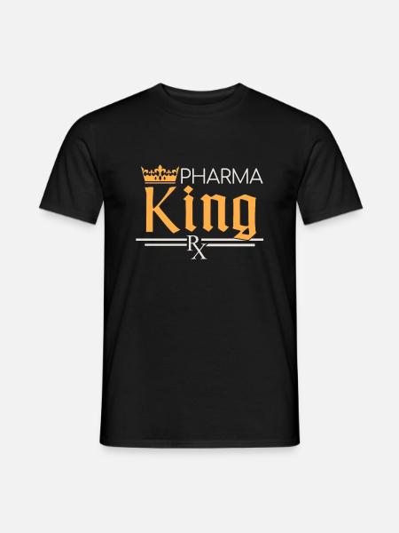 Pharmacy | Pharma King - Men's T-Shirt - black