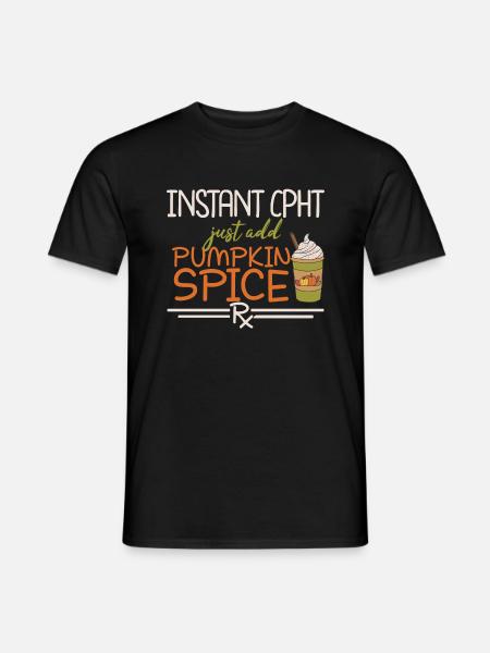 Instant CPHT | Pharmacy - Men's T-Shirt - black