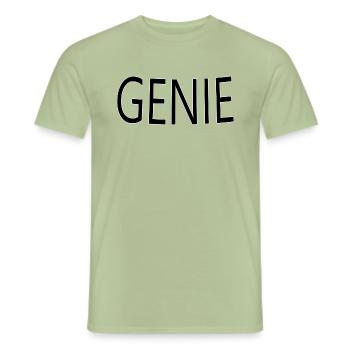 Genie - Männer T-Shirt - Sage - Vorne - AI Model Male 178 light (178cm)