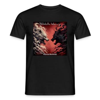 NW - Internal Warheads - Men's T-Shirt - black - Front - AI Model Male 178 light (178cm)
