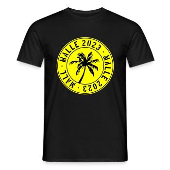 Malle 2023 - T-shirt homme - noir - Devant - AI Model Male 178 light (178cm)