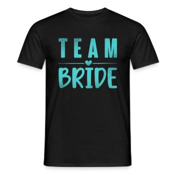 Équipe Bride - T-shirt homme - noir - Devant - AI Model Male 178 light (178cm)