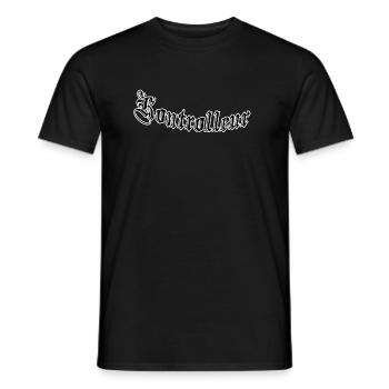 Inspector - Men's T-Shirt - black - Front - AI Model Male 178 light (178cm)