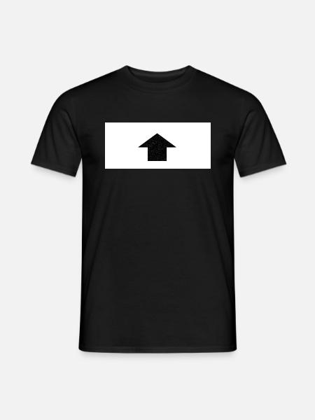B&W - Männer T-Shirt - Schwarz