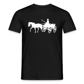 Entraîneur - T-shirt homme - noir - Devant - AI Model Male 178 light (178cm)