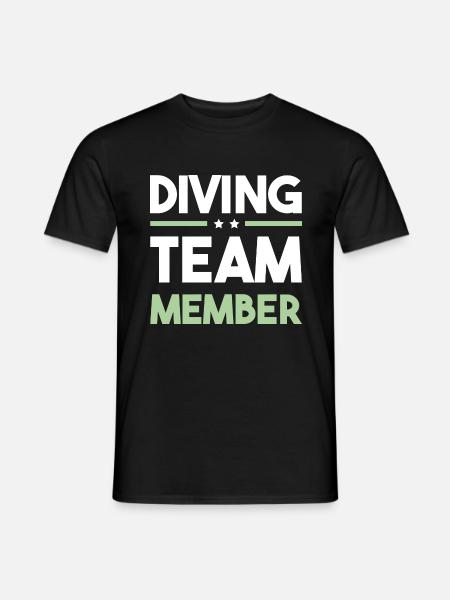 Diving Team - Men's T-Shirt - black
