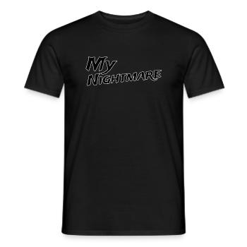 Mon cauchemar - T-shirt homme - noir - Devant - AI Model Male 178 light (178cm)