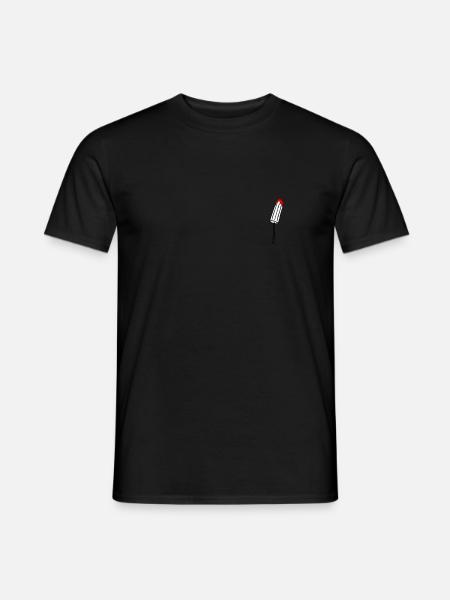 Tampon Binde Menstruation Periode Blutung - Männer T-Shirt - Schwarz