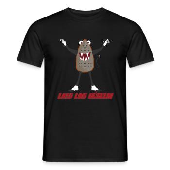 Bügeleisen Halloween Monster Lass uns bügeln - Männer T-Shirt - Schwarz - Vorne - AI Model Male 178 light (178cm)