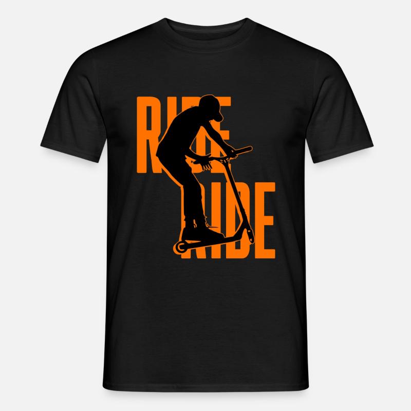Freestyle-Roller - Männer T-Shirt - Schwarz