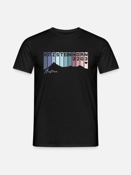 Kitzsteinhorn Hohe Tauern Salzburg Austria Kaprun - Men's T-Shirt - black