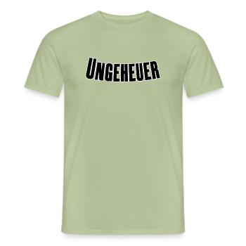 Ungeheuer - Männer T-Shirt - Sage - Vorne - AI Model Male 178 light (178cm)