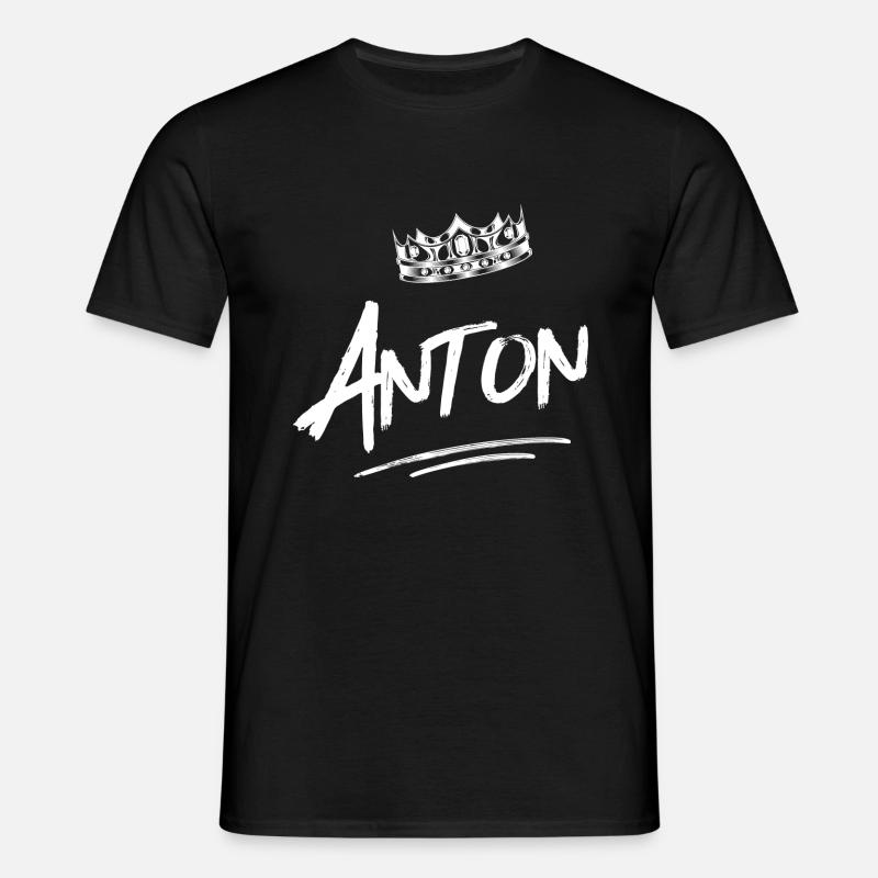 Anton - T-shirt til herrer - sort