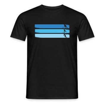 Floorball Floorball Game Design Floorball Joueur - T-shirt homme - noir - Devant - AI Model Male 178 light (178cm)