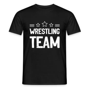 Wrestling Team - Männer T-Shirt - Schwarz - Vorne - AI Model Male 178 light (178cm)