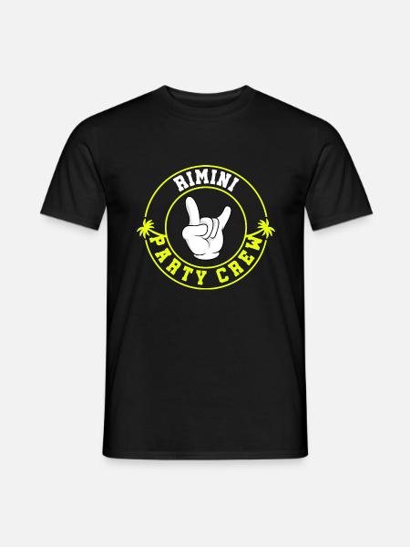 Rimini Party Crew - Men's T-Shirt - black