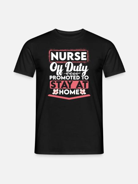 Nurse Retirement Intensive Care Unit - Men's T-Shirt - black