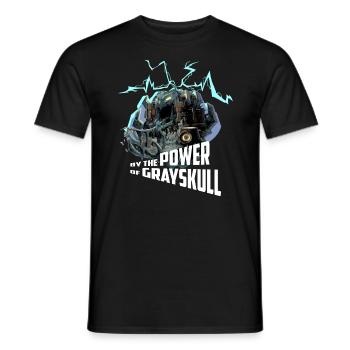 Masters Of The Universe Power Of Grayskull - T-shirt homme - noir - Devant - AI Model Male 178 light (178cm)