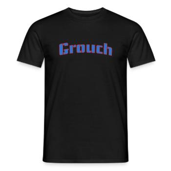 Grognon - T-shirt homme - noir - Devant - AI Model Male 178 light (178cm)