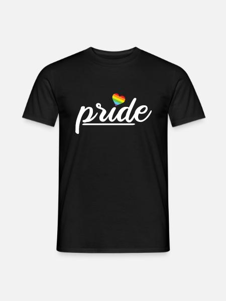 Homo homo homo homo homo homo liefde trots - Heren T-shirt - zwart