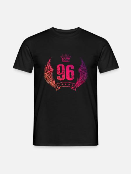 96 Number crown - Men's T-Shirt - black